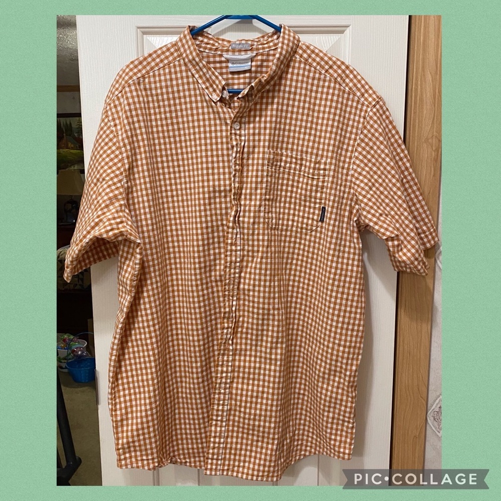 Columbia button down shirt 2XT